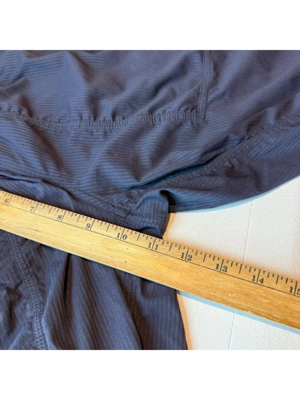 Lululemon Women 8 Dance Studio Mid Rise Pant Navy Blue Activewear Athletic Gym
